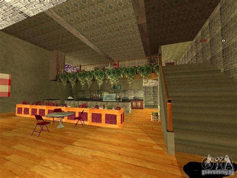 Bistro de Marco intérieur nouveau pour GTA San Andreas