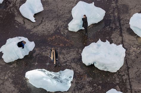 Olafur Eliassons Ice Watch Was Slowly Disappearing