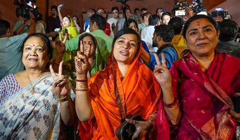 After Clearing Lok Sabha Historic Women S Quota Bill Tabled In Rajya