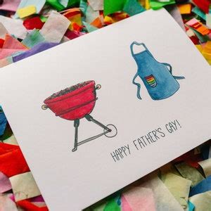 Gay Father S Day Card Happy Father S Day Happy Etsy