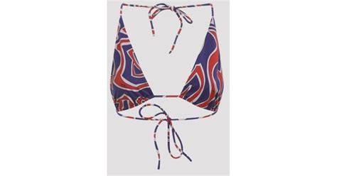 PUCCI Polyamide Bra Bikini Lyst UK