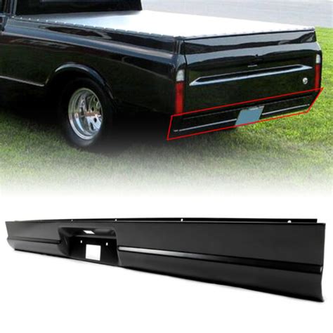 Rear Bumper Roll Pan For Chevrolet C Pickup Fleetside W