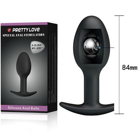 Plug Anal alça e Peso Interno Pretty Love STIMULATION Shopee Brasil