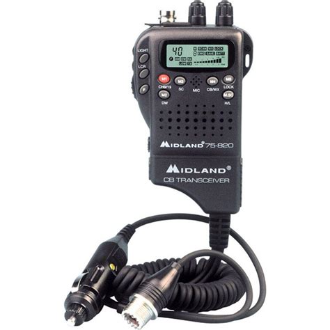 Midland 30 Mile 40 Channel Hand Held Cb Radio 1 Pack 75 822 The