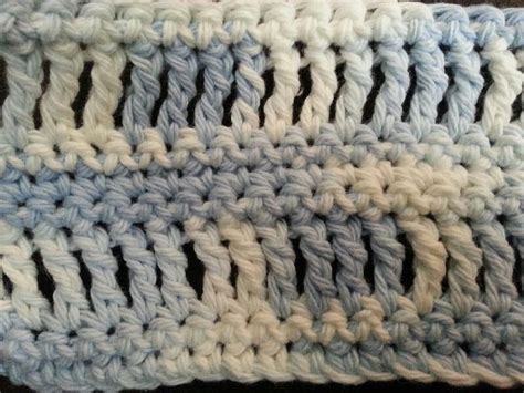 Collection Of Crochet Stitches Stitch Pattern Track Stitch Merino