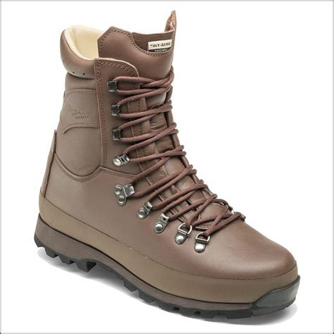 Altberg Warrior Microlite Combat Boot Brown