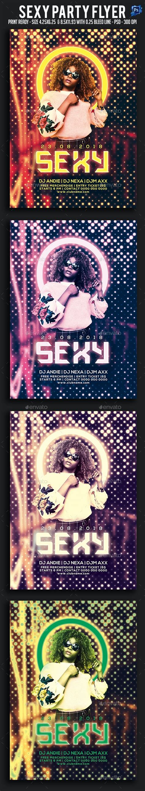 Sexy Party Flyer By Sparksz Graphicriver