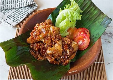 Resep Ayam Gepuk Ala Pak Gembus Oleh Nidarudi Cookpad