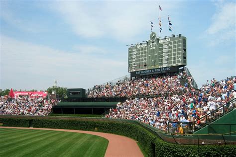 Chicago Wrigley Field Outfield Bleachers A Photo On Flickriver