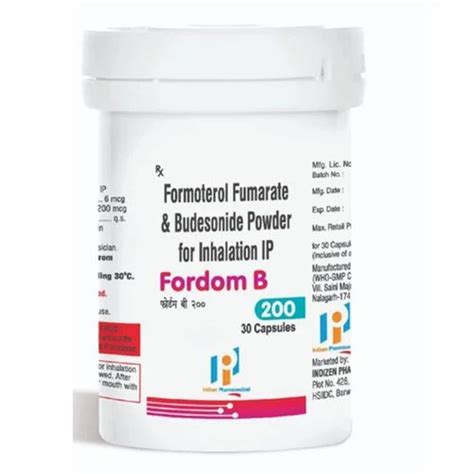 Fordom B 200, Packaging Type: Box, Packaging Size: 30 Capsules at ₹ 169 ...