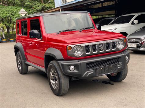 SUZUKI JIMNY 5 DOORS 2023 RED Mobil Motor Mobil Untuk Dijual Di