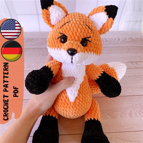 Free Crochet Fox Patterns Fox Amigurumi Pattern Off