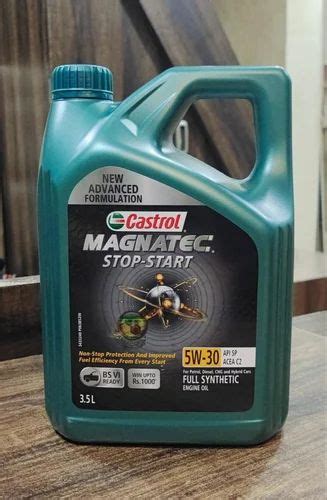 5W30 Castrol Magnatec Stop Start Engine Oil Unit Pack Size Can Of 3 5