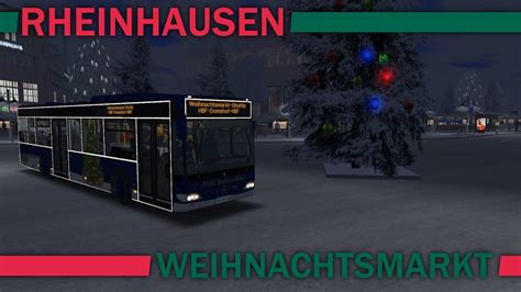 Festlich Durch Rheinhausen Weihnachtsmarktshuttle Let S Play OMSI 2