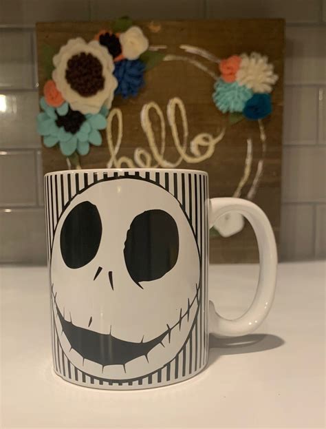 Jack Skellington Nightmare Before Christmas Coffee Mug Etsy