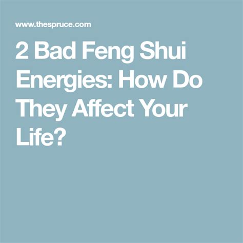 Sha Chi And Si Chi Feng Shui Energy Feng Shui Energy