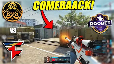 COMEBACK INSANO FaZe Vs ENCE Roobet CUP 2022 CSGO PRO HIGHLIGHTS