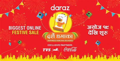 Daraz Dashain Dhamaka Get Exclusive Mega Deals And Discounts Enepsters