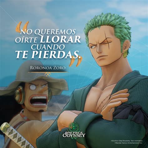 Bandai Namco Espa A On Twitter En Serio Zoro Onepieceodyssey