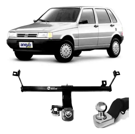 Reboque Fiat Uno Mille 1983 A 2003 Engate Tração 500kg