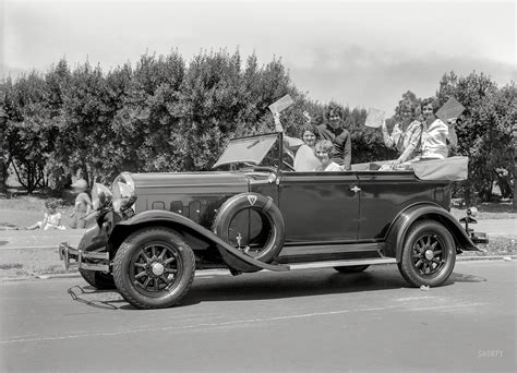 Shorpy Historic Picture Archive Hudson Flivver School 1930 High