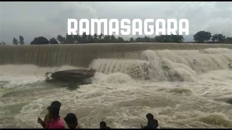 Ramasagara Village Falls Palar River Kolar District Ramasagara