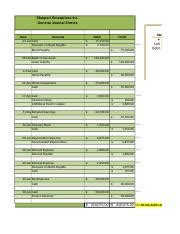 Understanding General Journal Entries In Accounting Course Hero