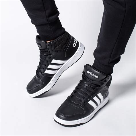 Adidas Hoops Mid Bb Czarny M Skie Buty Lifestyle Style