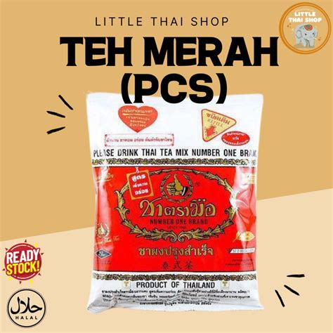 Red Tea Powder Teh Merah Serbuk Daun Original Thai Chatramue G