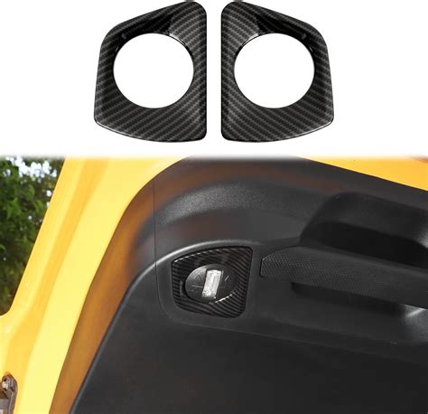 Amazon PDKLIN For Bronco Sport Carbon Fiber Interior Trunk