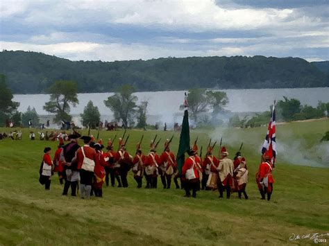 Recreation At Fort Ticonderoga Painting By Walter Odell Iii Fine Art