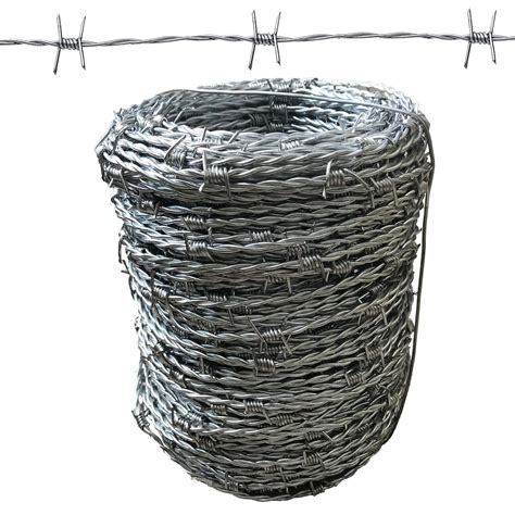 Barbed Wire Fence 300 Feet 100 Meter Weight Approx 10 Kg 4 Barb Wire