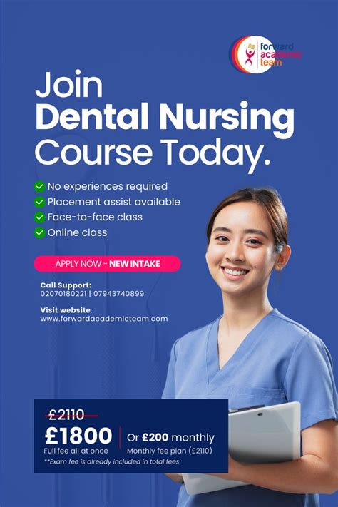 Dental Nursing Diploma Applications Are Now Open July And September