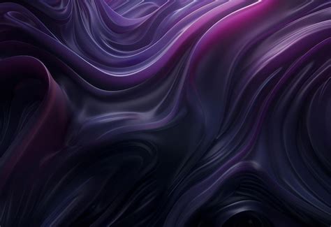 Premium Photo Purple And Black Wavy Lines Background