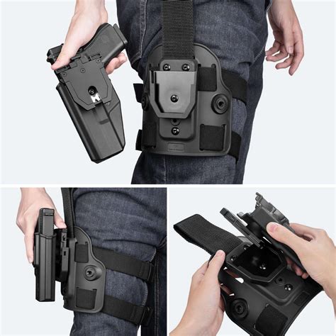 This New Level Ii Tactical Universal Drop Leg Holster Fits For Over 10 Polymerholster