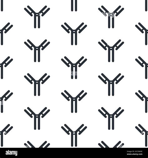 Antibody Immunoglobulin Seamless Pattern Vector Color Illustration Stock Vector Image And Art Alamy