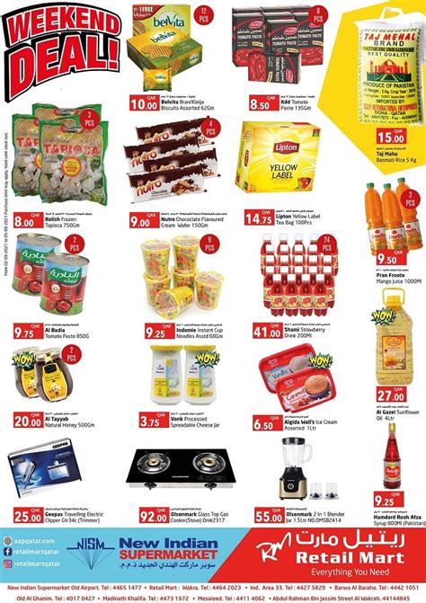 Retail Mart Weekend Big Deal Qatar Shopping Offers