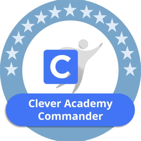 Badge Clever Academy Commander Edge•u Badges