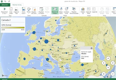 Todos os países do mundo no Excel - Bit a bit