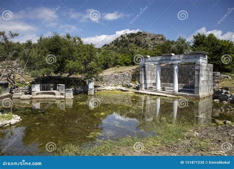 Ancient City Of Kaunos Dalyan Valley Turkey Kaunos Latin Caunus Was