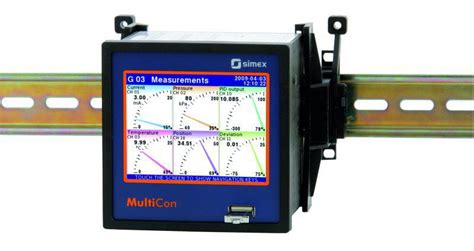 Controlador De Temperatura Con Pantalla LCD MultiCon CMC 99 SIMEX