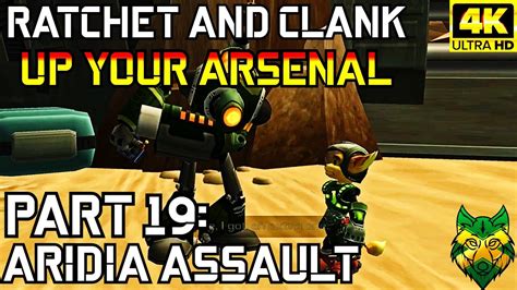 PS5 4K Ratchet Clank Up Your Arsenal Part 19 Aridia Assault No