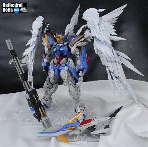 Painted Build Hirm 1100 Wing Gundam Zero Custom Ew