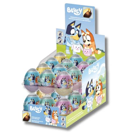 Bluey Milk Chocolate Surprise Egg Count