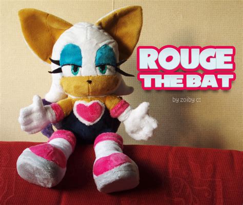 Handmade Rouge The Bat Plush By Zoiby On Deviantart