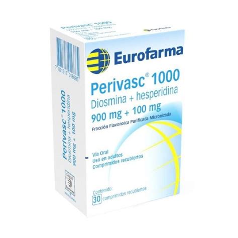 Perivasc 1000 30 Comp Farmacia El túnel