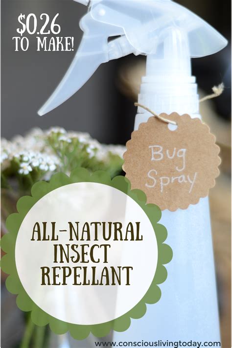 All Natural Insect Repellant Organic Bug Spray