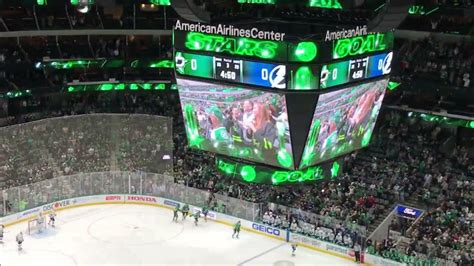 Dallas Stars got the first score! (April 12th 2022) - YouTube