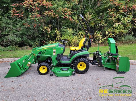 Sold 2018 John Deere 1025r Sub Compact Tractor Loader Mower Quick