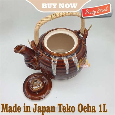 Jual PROMO Made In Japan Teko OCHA Keramik Japanese Teapot Handmade 1